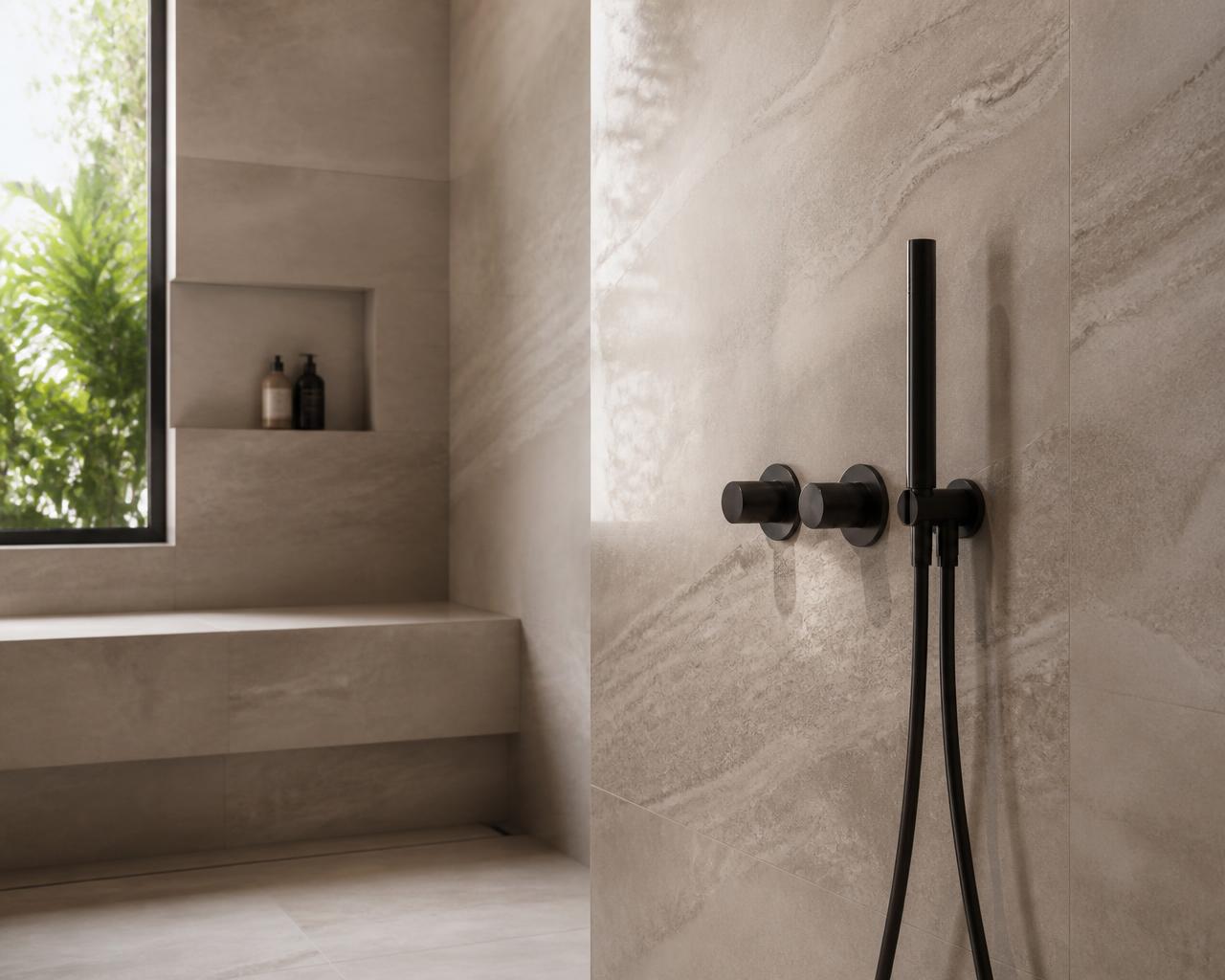 Premium tile installation example
